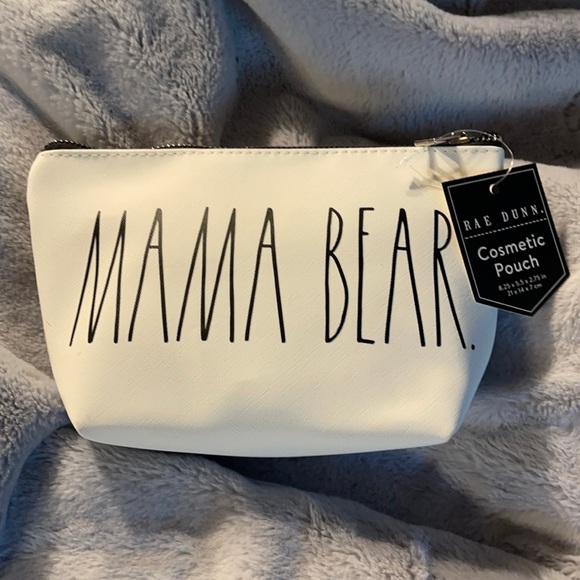 Rae Dunn Handbags - Rae Dunn “Mama Bear” Makeup Bag